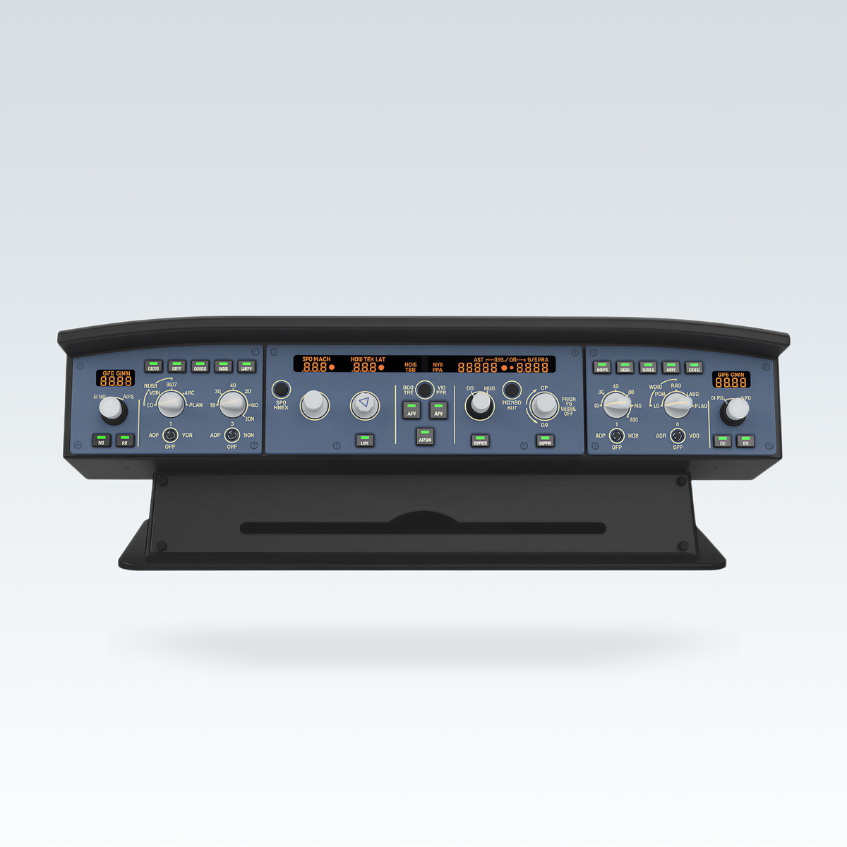 CS Airbus 320N FCU Full Set Complete Flight Control Package